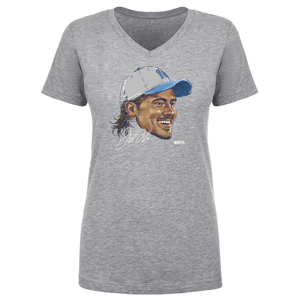 Justin Herbert Los Angeles C Portrait WHT (ONLINE ORDER ONLY)