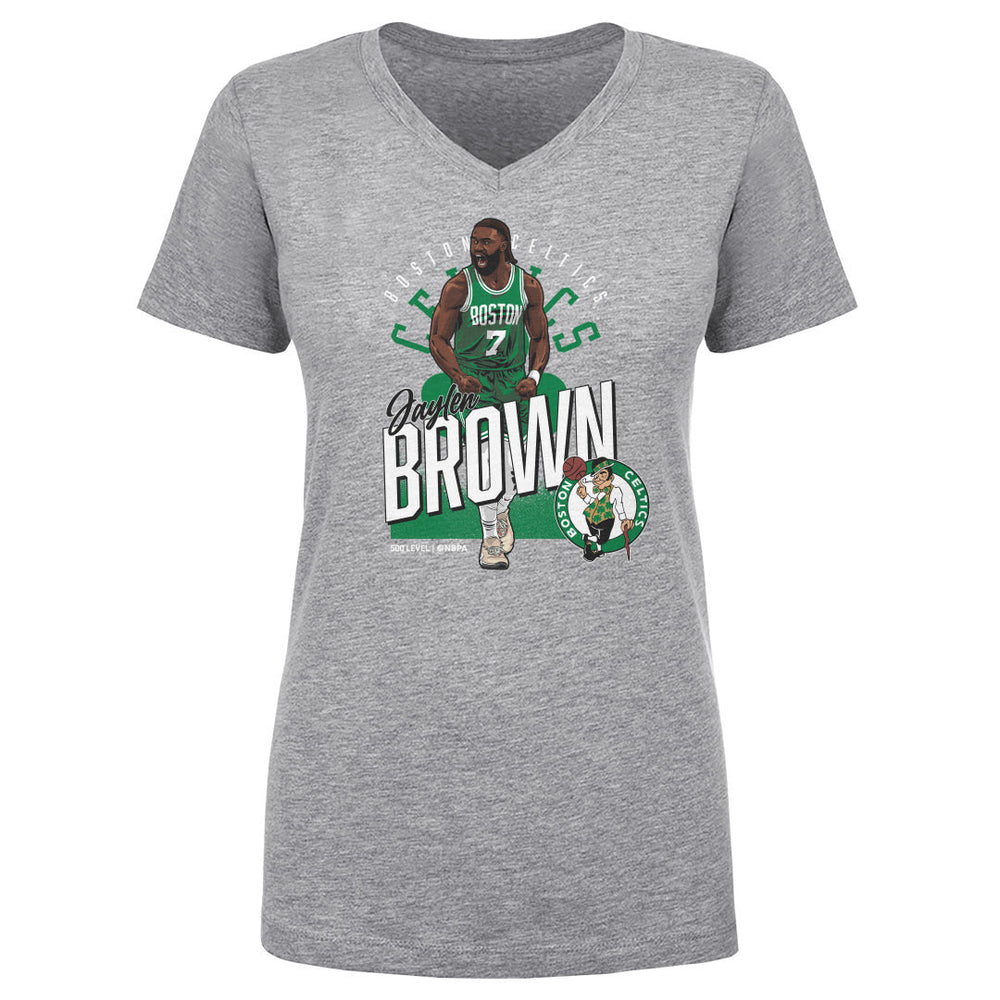 Jaylen Brown Boston Celtics Shield WHT (ONLINE ORDER ONLY)