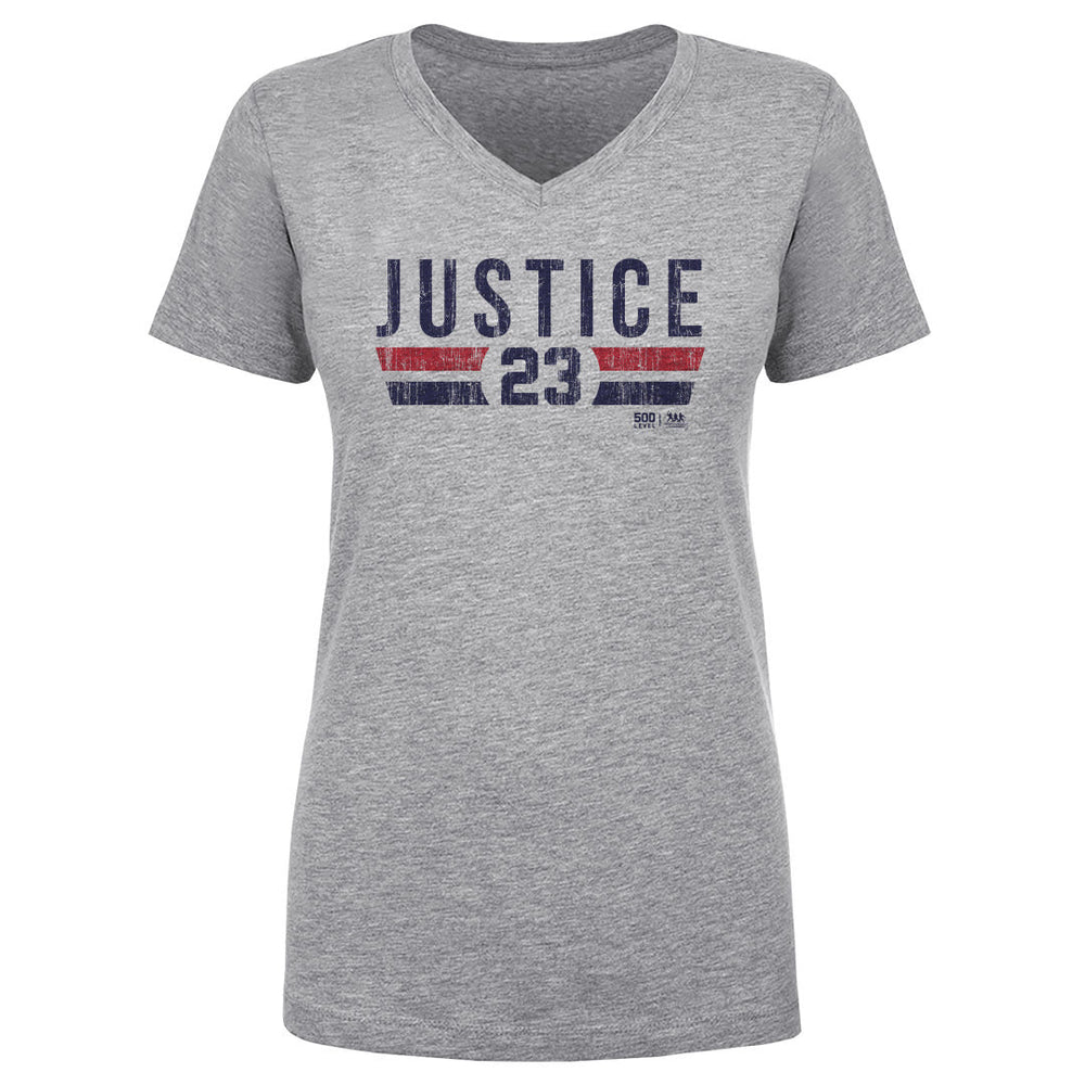 David Justice Atlanta Font (ONLINE ORDER ONLY)