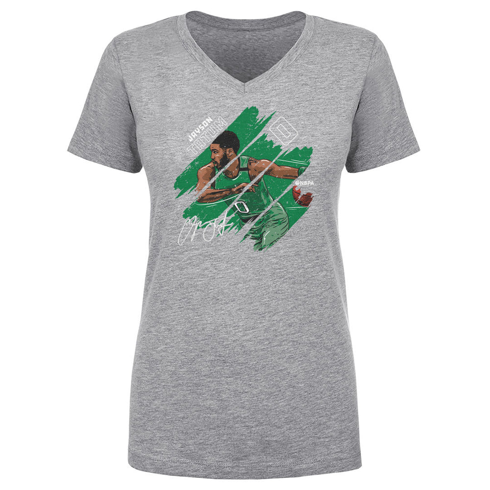 Jayson Tatum Boston Stripes WHT (ONLINE ORDER ONLY)