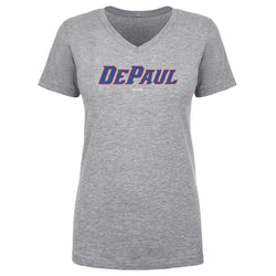 DePaul Blue Demons Wordmark WHT (ONLINE ORDER ONLY)