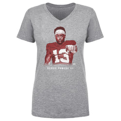 Reggie Powers III College Pose 2 WHT (ONLINE ORDER ONLY)