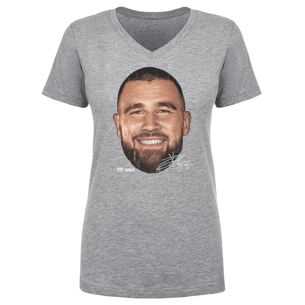 Travis Kelce Kansas City Vintage Head WHT (ONLINE ORDER ONLY)