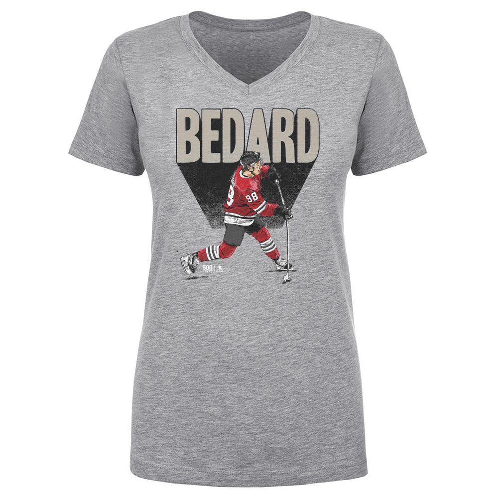 Connor Bedard Chicago Bold WHT