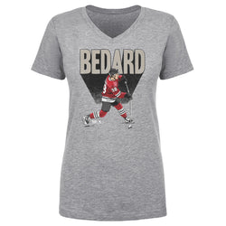 Connor Bedard Chicago Bold WHT