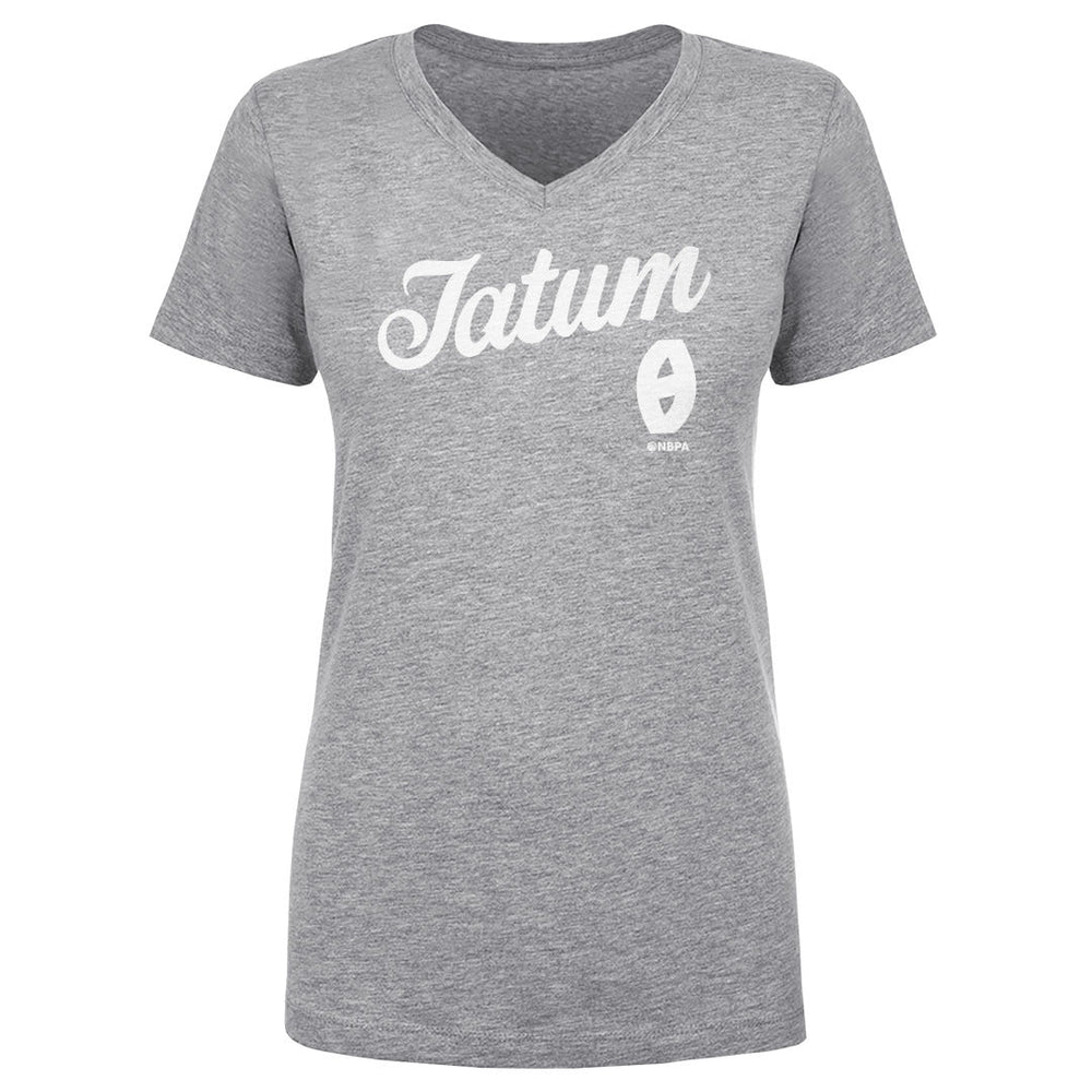 Jayson Tatum Boston Script WHT (ONLINE ORDER ONLY)