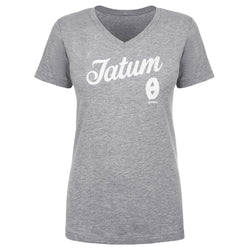 Jayson Tatum Boston Script WHT (ONLINE ORDER ONLY)