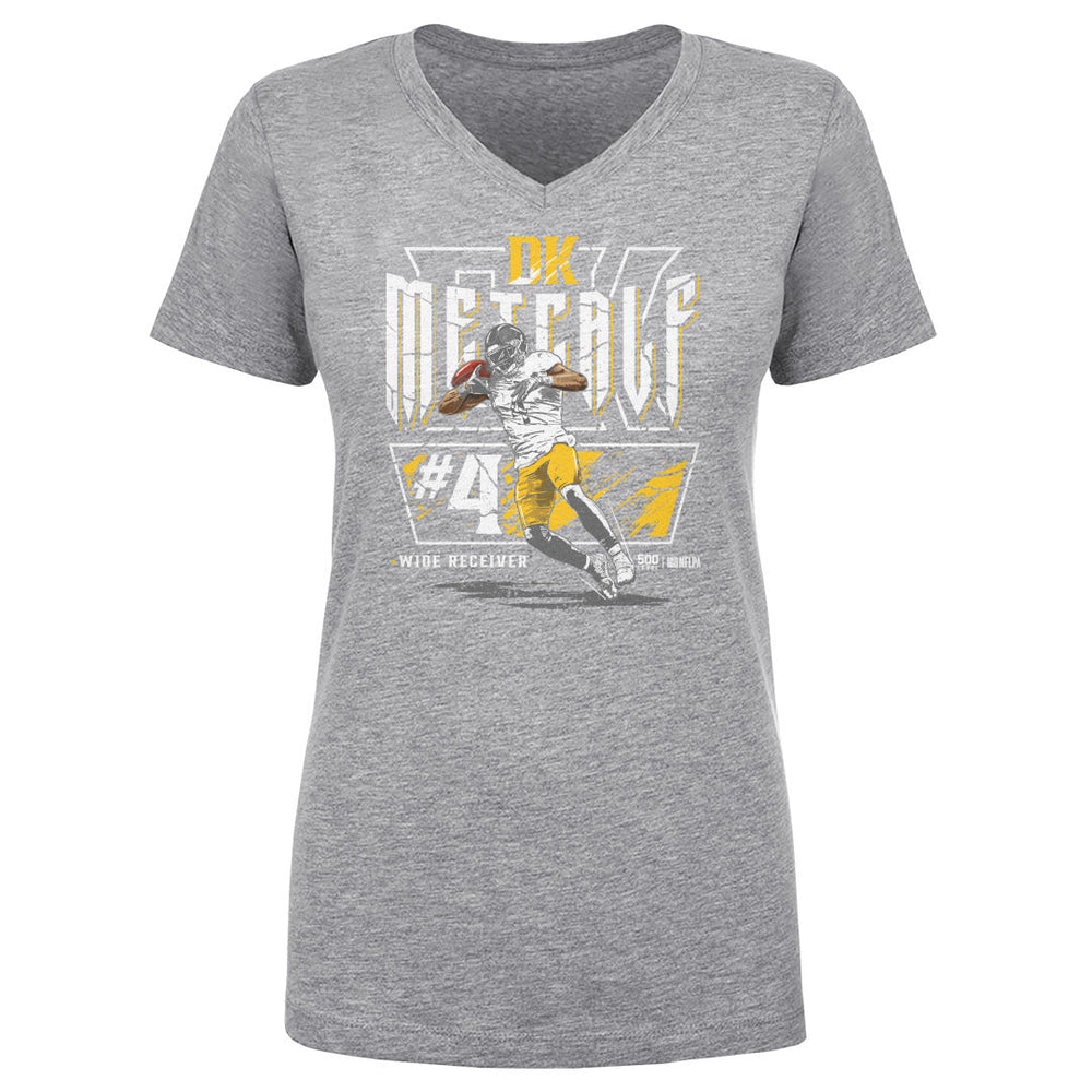 DK Metcalf Pittsburgh Shoulder Catch WHT (ONLINE ORDER ONLY)