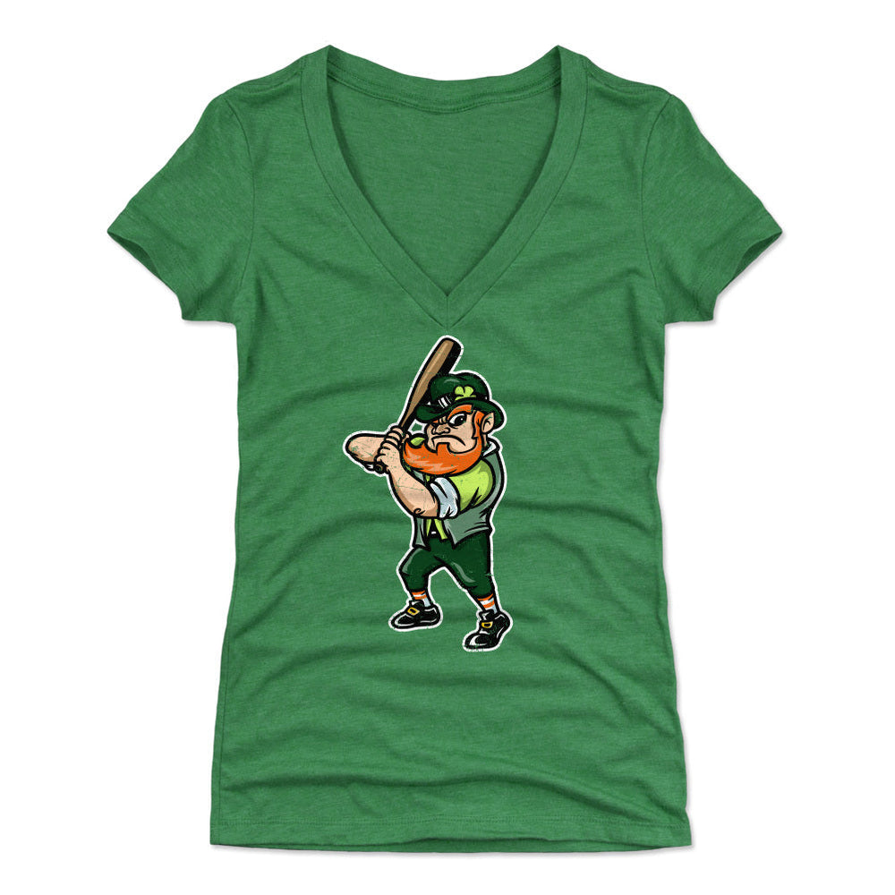 St. Patrick's Day Baseball Leprechaun WHT (ONLINE ORDER ONLY)