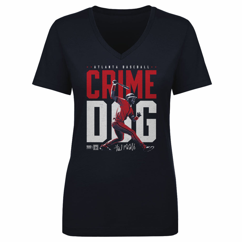 Fred McGriff Atlanta Crime Dog WHT (ONLINE ORDER ONLY)