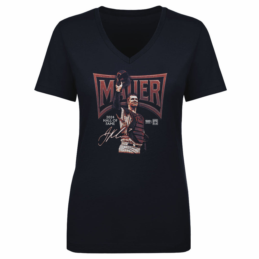 Joe Mauer Minnesota Banner Bitmap WHT (ONLINE ORDER ONLY)