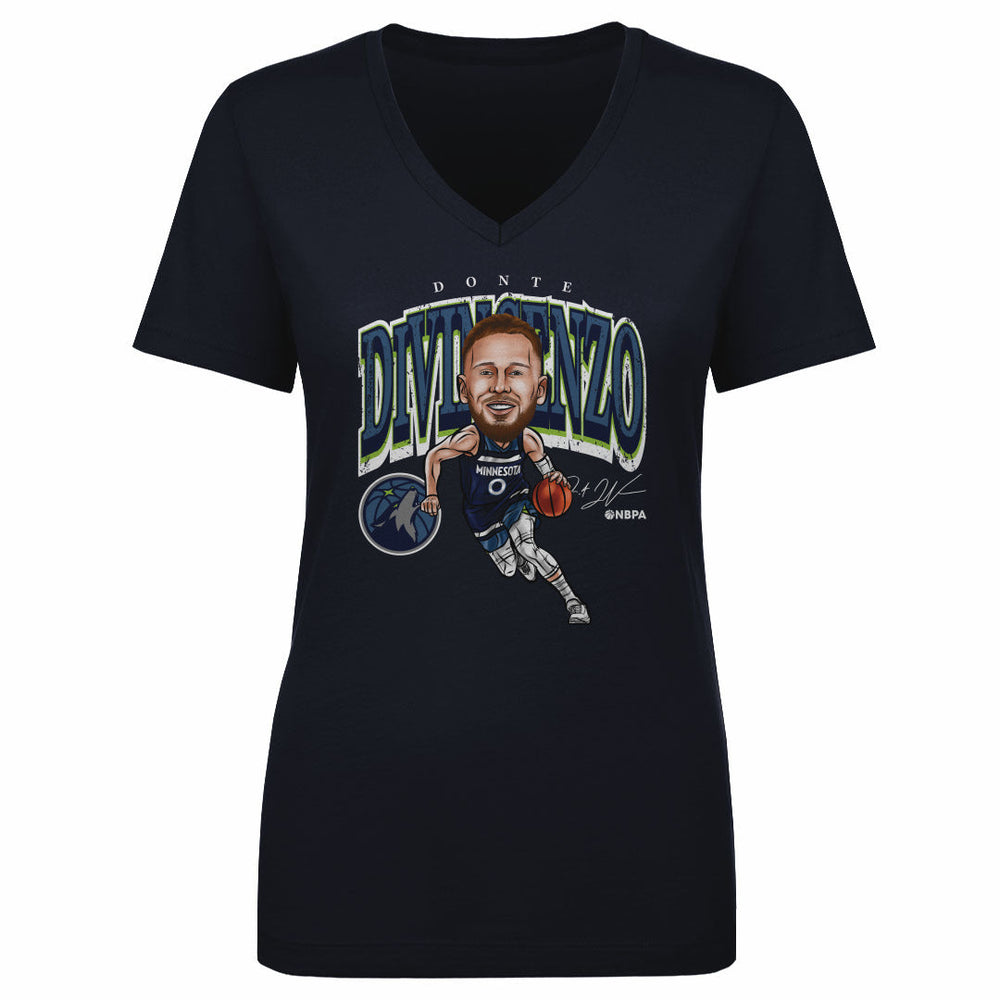 Donte DiVincenzo Minnesota Timberwolves Cartoon NBA WHT (ONLINE ORDER ONLY)