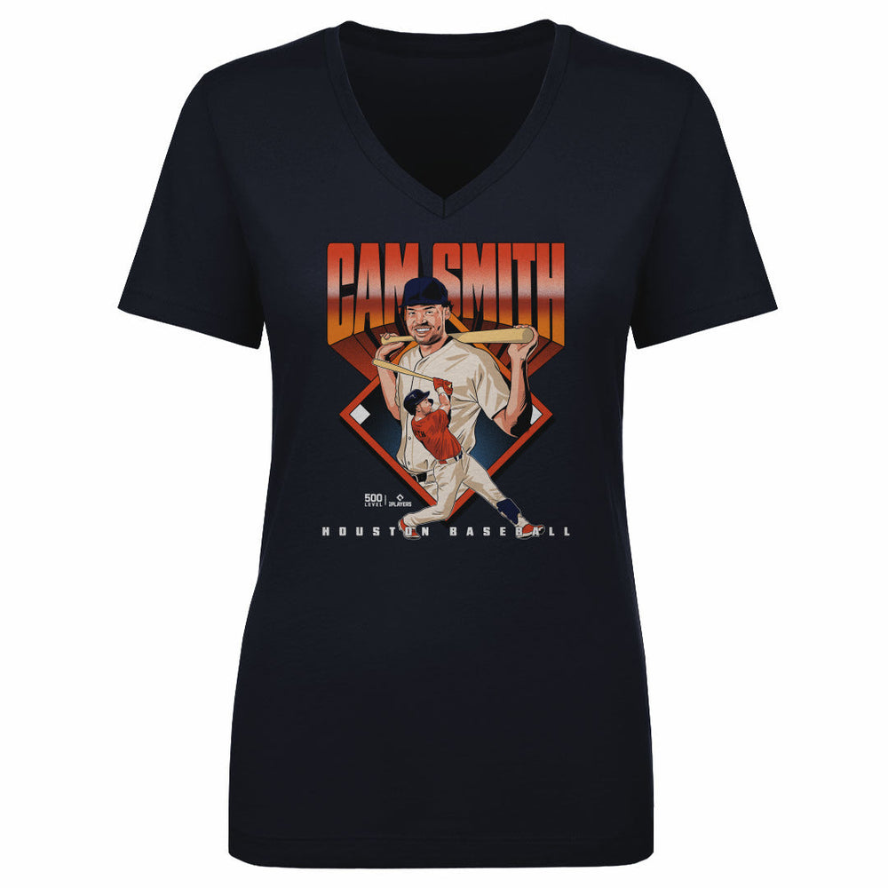 Cam Smith Houston Baseball Diamond WHT (ONLINE ORDER ONLY)