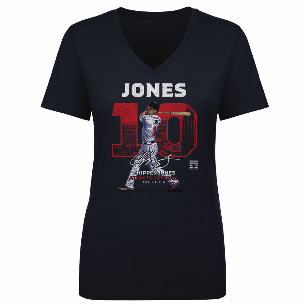 Chipper Jones Atlanta Throwback WHT (ONLINE ORDER ONLY)