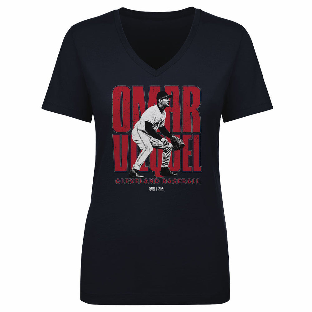 Omar Vizquel Cleveland Player Name WHT (ONLINE ORDER ONLY)