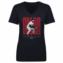 Omar Vizquel Cleveland Player Name WHT (ONLINE ORDER ONLY)