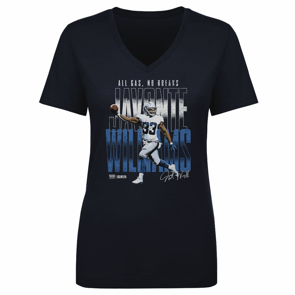 Javonte Williams Dallas All Gas No Breaks WHT (ONLINE ORDER ONLY)