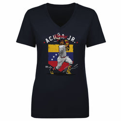 Ronald Acuna Jr. Atlanta Country Flag WHT (ONLINE ORDER ONLY)