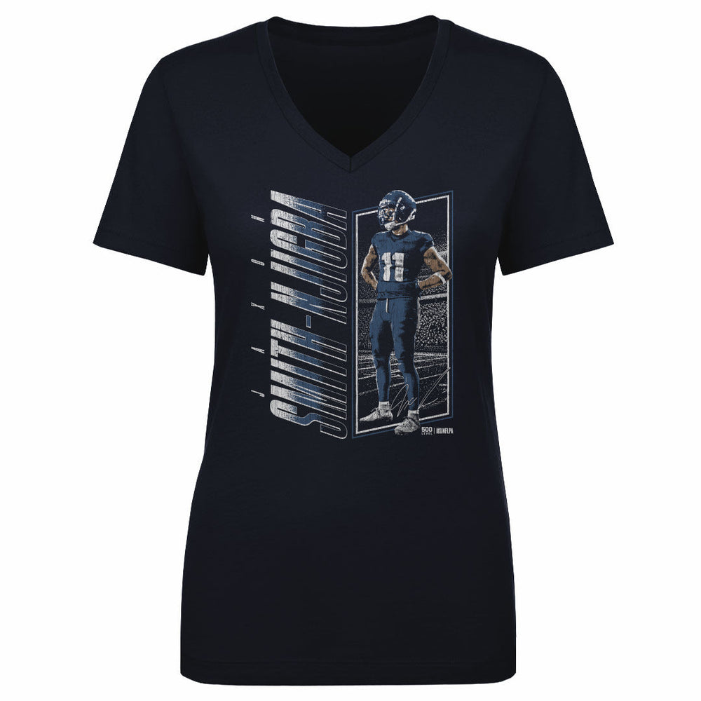 Jaxon Smith-Njigba Seattle Vertical Name WHT (ONLINE ORDER ONLY)
