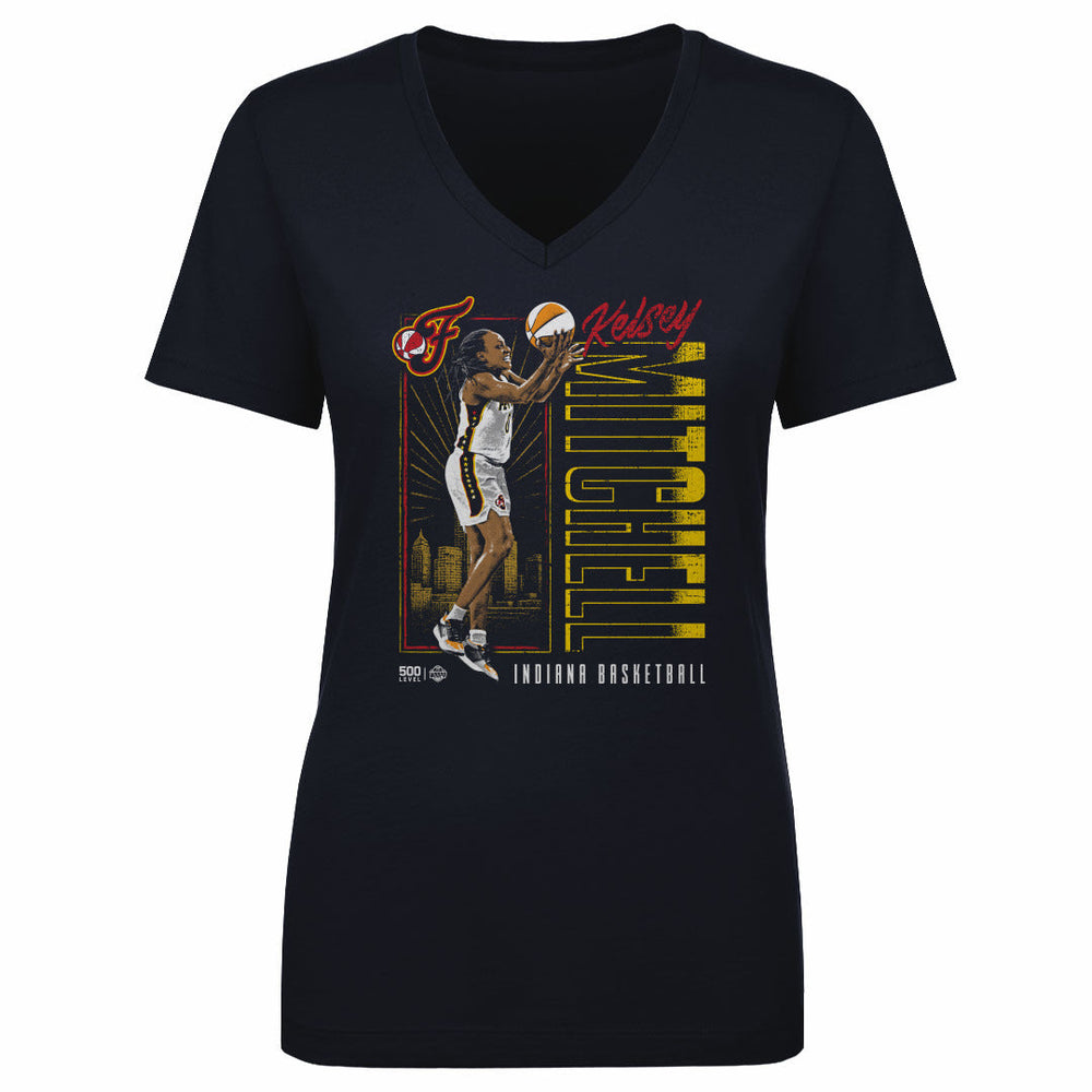 Kelsey Mitchell Indiana Fever Vertical Name WHT (ONLINE ORDER ONLY)