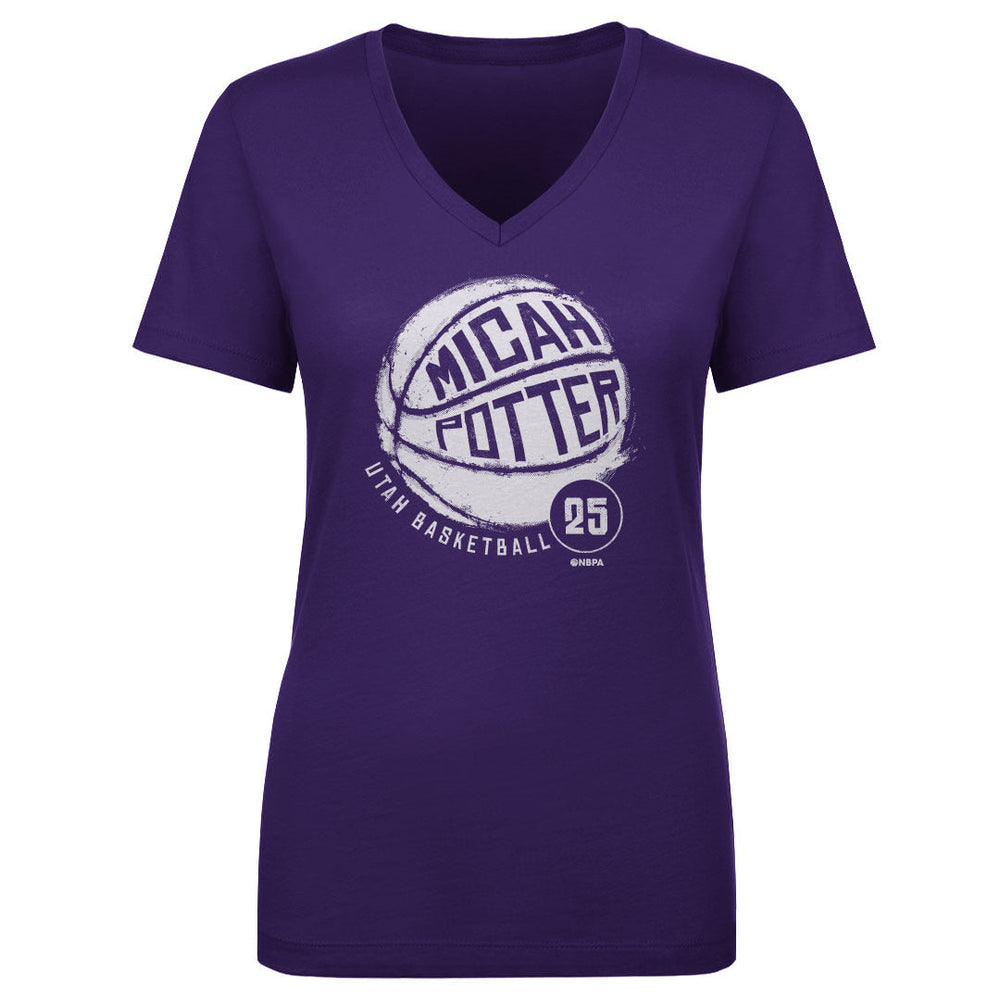 Micah Potter Utah Basketball WHT (ONLINE ORDER ONLY)