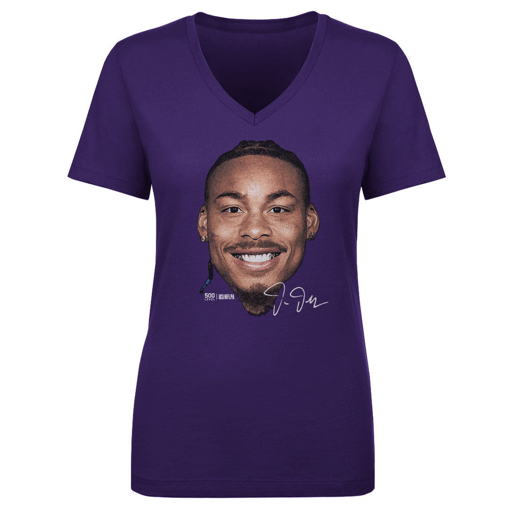 Justin Jefferson Minnesota Vintage Head WHT (ONLINE ORDER ONLY)