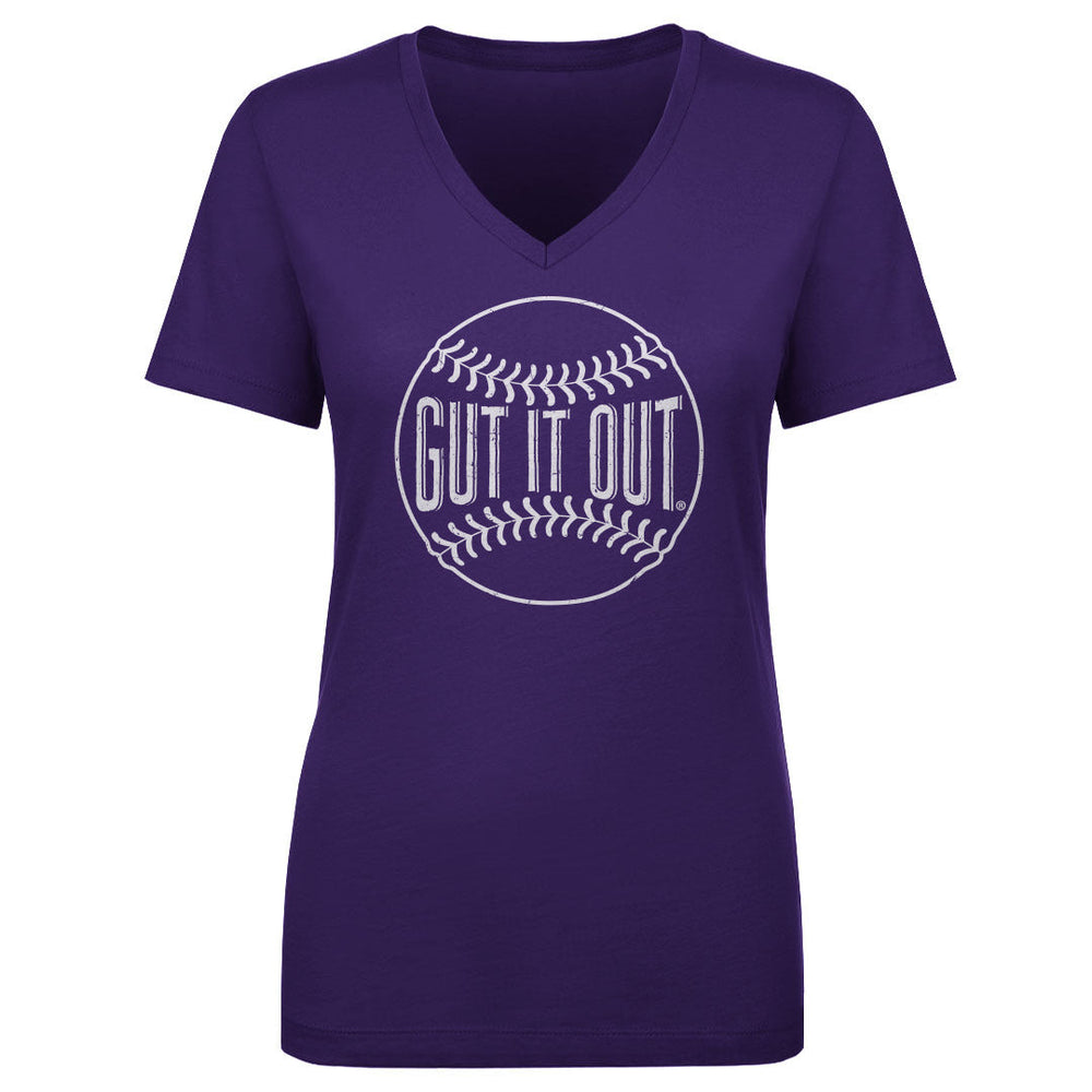 Gut It Out Foundation Baseball WHT (ONLINE ORDER ONLY)
