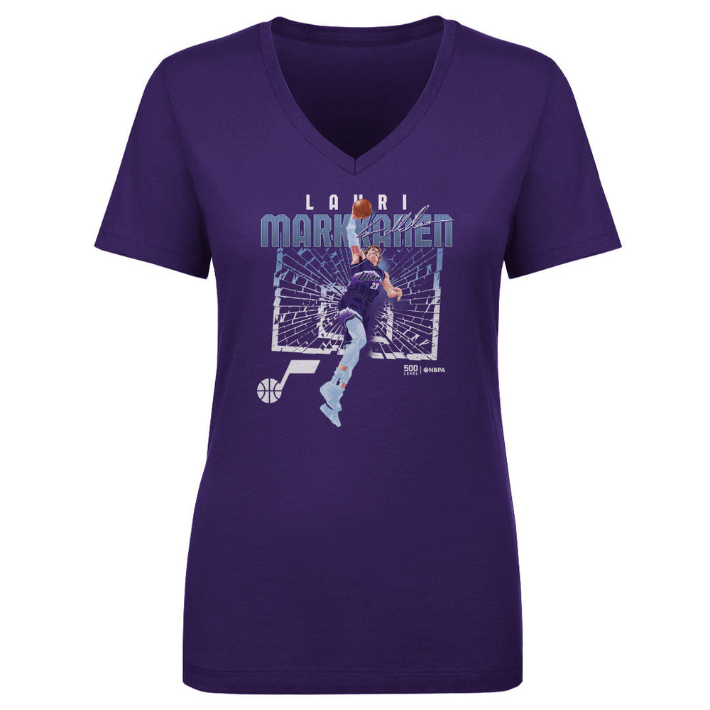 Lauri Markkanen Utah Jazz Shattered WHT (ONLINE ORDER ONLY)