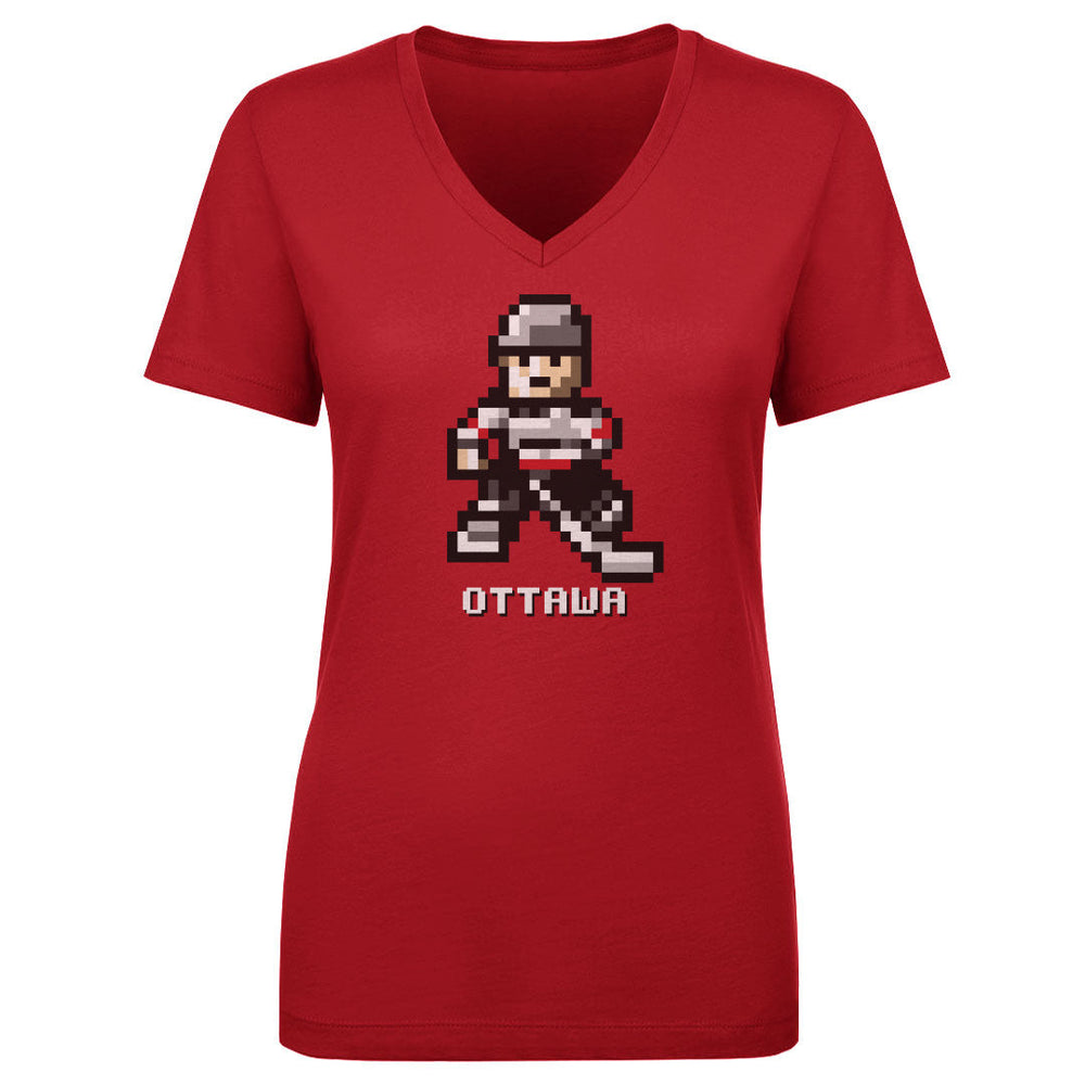 Ottawa Hockey 8-bit WHT (ONLINE ORDER ONLY)