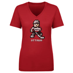 Ottawa Hockey 8-bit WHT (ONLINE ORDER ONLY)