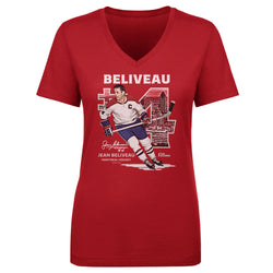 Jean Beliveau Montreal Throwback WHT (ONLINE ORDER ONLY)