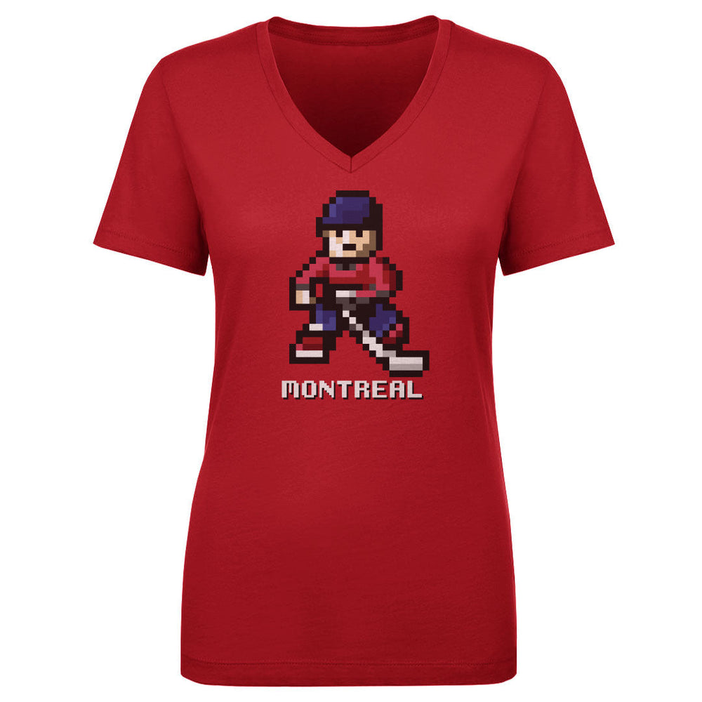 Montreal Hockey 8-bit WHT (ONLINE ORDER ONLY)