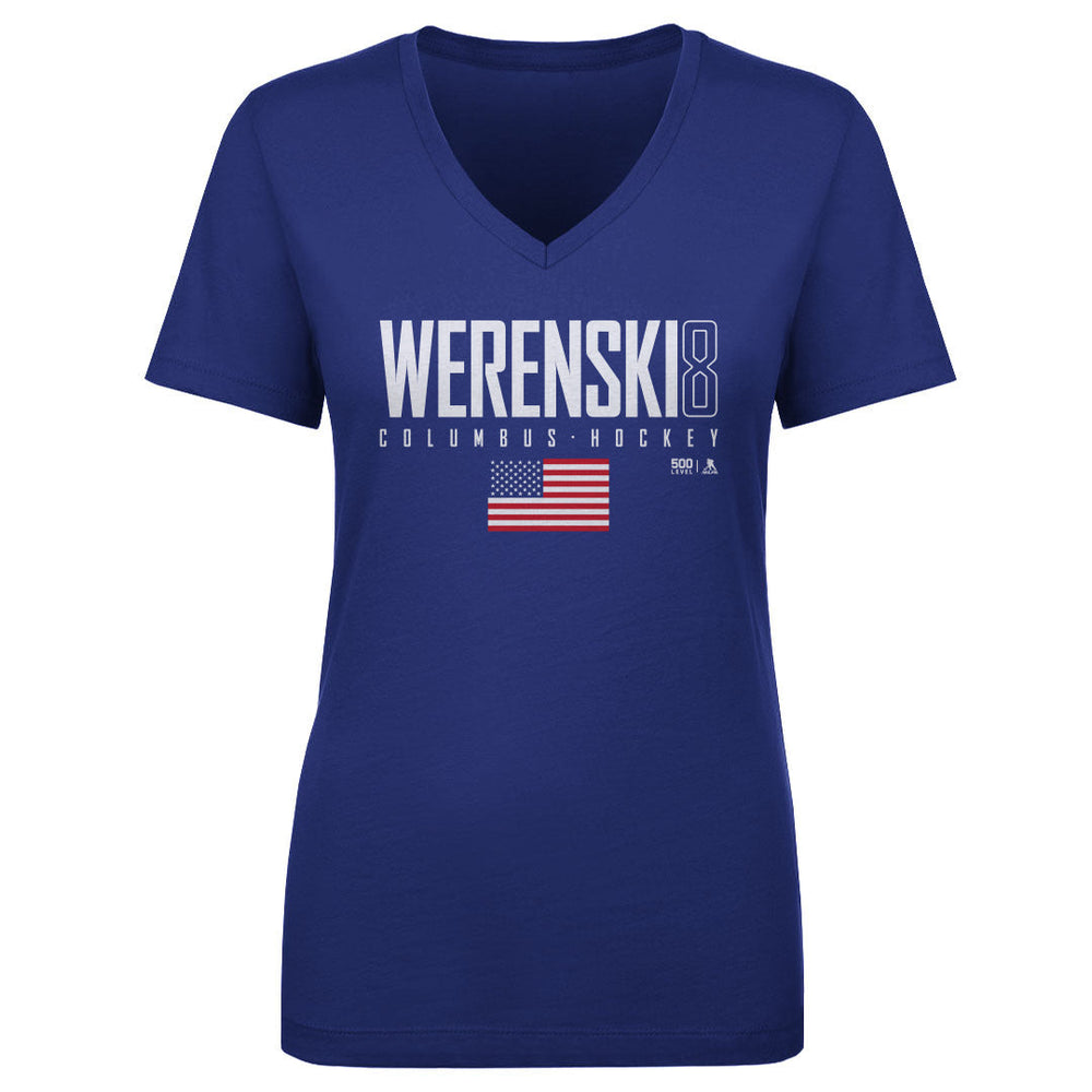 Zach Werenski Columbus USA Elite WHT (ONLINE ORDER ONLY)