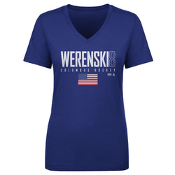 Zach Werenski Columbus USA Elite WHT (ONLINE ORDER ONLY)