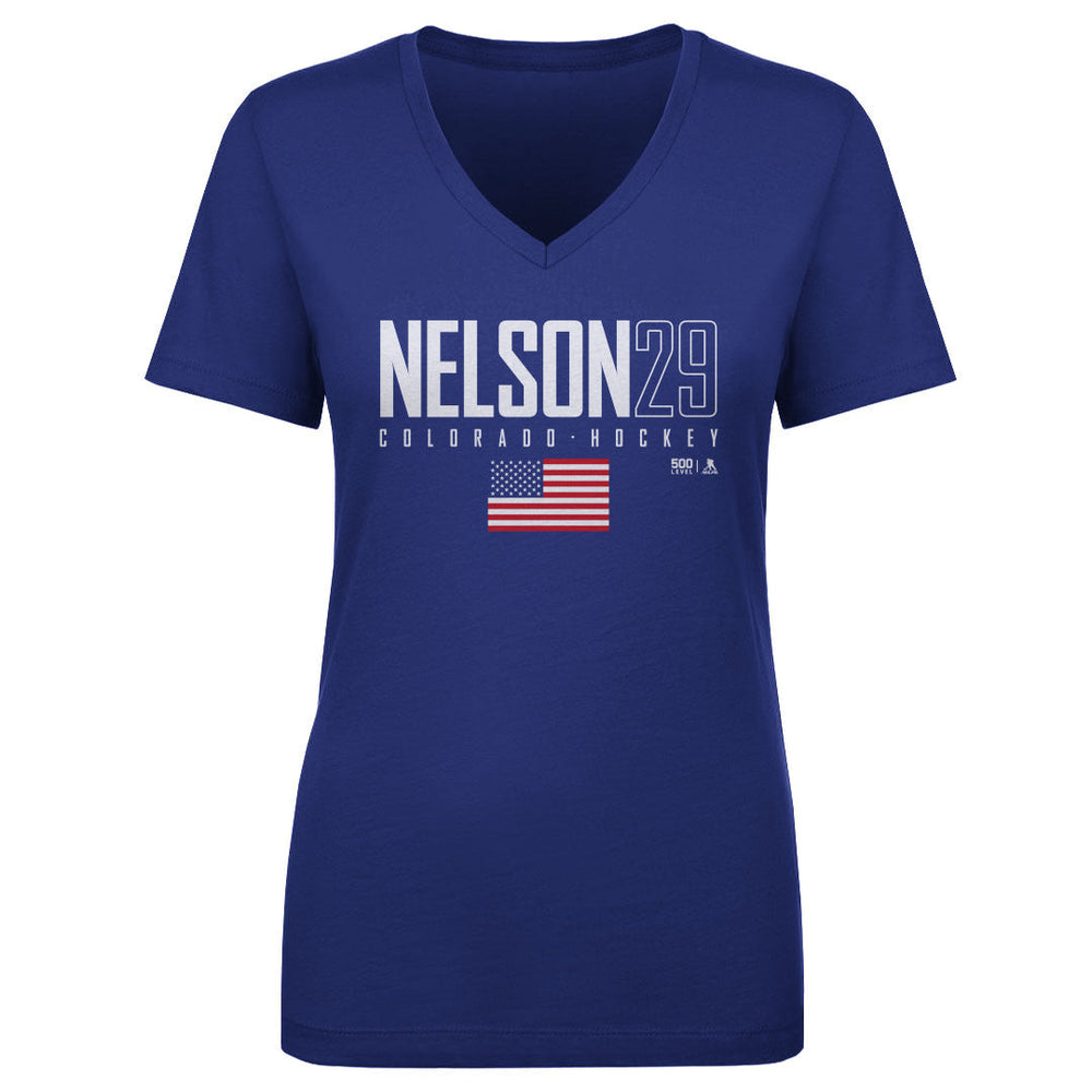 Brock Nelson Colorado USA Elite WHT (ONLINE ORDER ONLY)