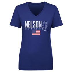 Brock Nelson Colorado USA Elite WHT (ONLINE ORDER ONLY)