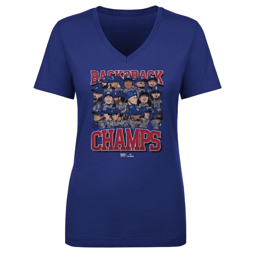 Los Angeles D Baseball Back 2 Back Champs 2025 WHT (ONLINE ORDER ONLY)