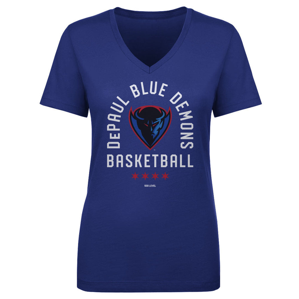 DePaul Blue Demons Basketball Arc WHT (ONLINE ORDER ONLY)