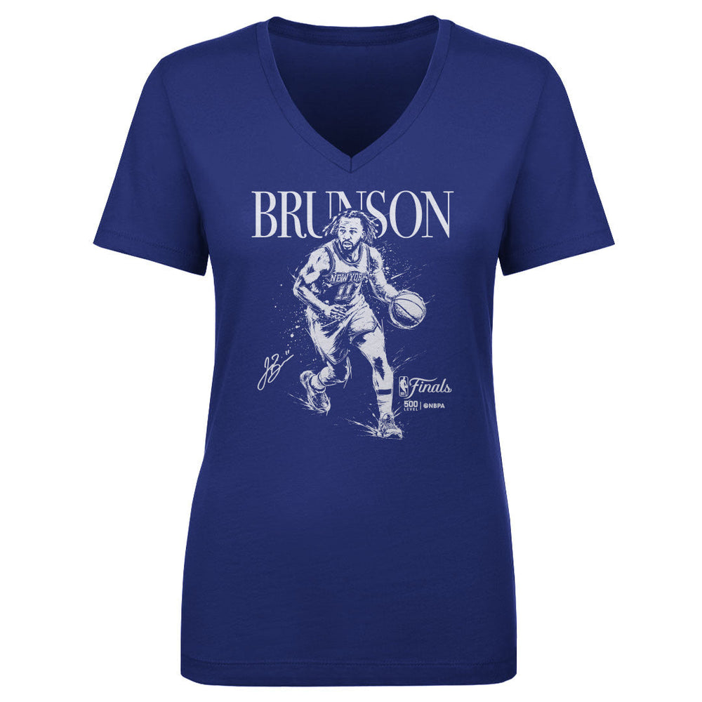 Jalen Brunson New York Knicks NBA Finals 2026 Mono WHT