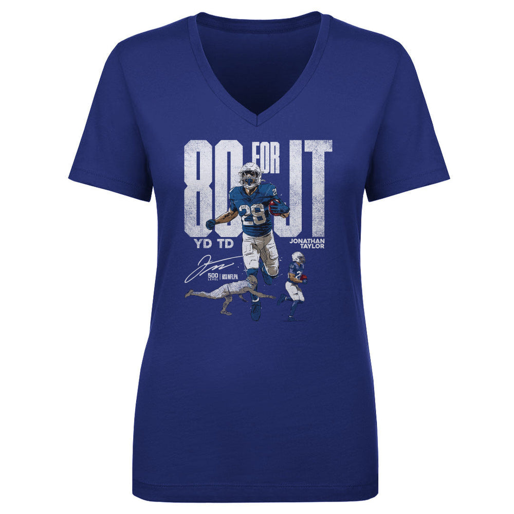 Jonathan Taylor Indianapolis 80 For JT WHT (ONLINE ORDER ONLY)