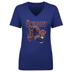 OG Anunoby New York Knicks Shattered WHT