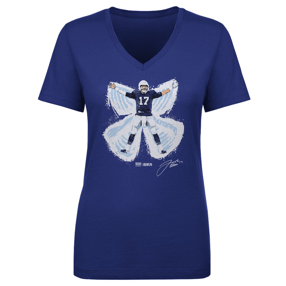 Josh Allen Buffalo Snow Angel WHT (ONLINE ORDER ONLY)