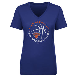 Jalen Brunson New York Knicks Player Ball WHT