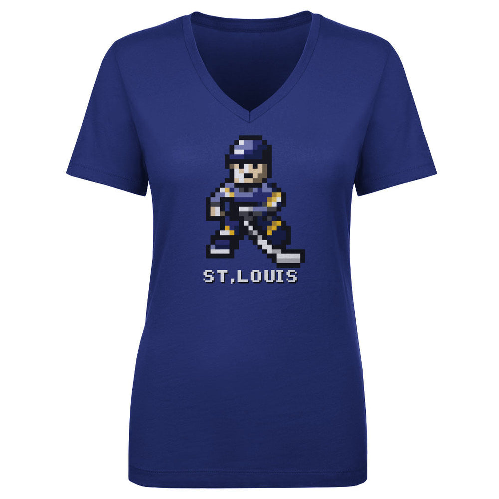 St. Louis Hockey 8-bit WHT (ONLINE ORDER ONLY)