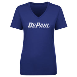 DePaul Blue Demons Wordmark White WHT (ONLINE ORDER ONLY)