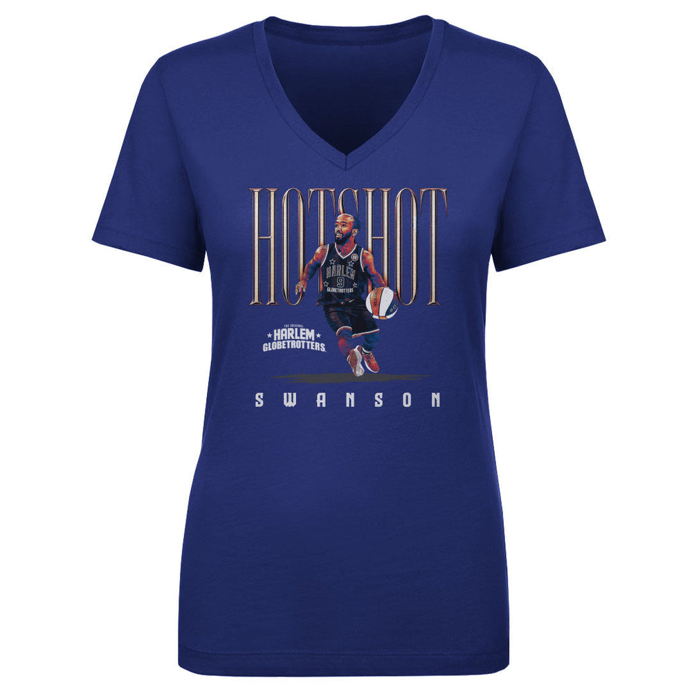 Hot Shot Swanson Harlem Globetrotters Nickname WHT (ONLINE ONLY)