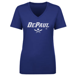 DePaul Blue Demons Softball Minimalist WHT (ONLINE ORDER ONLY)