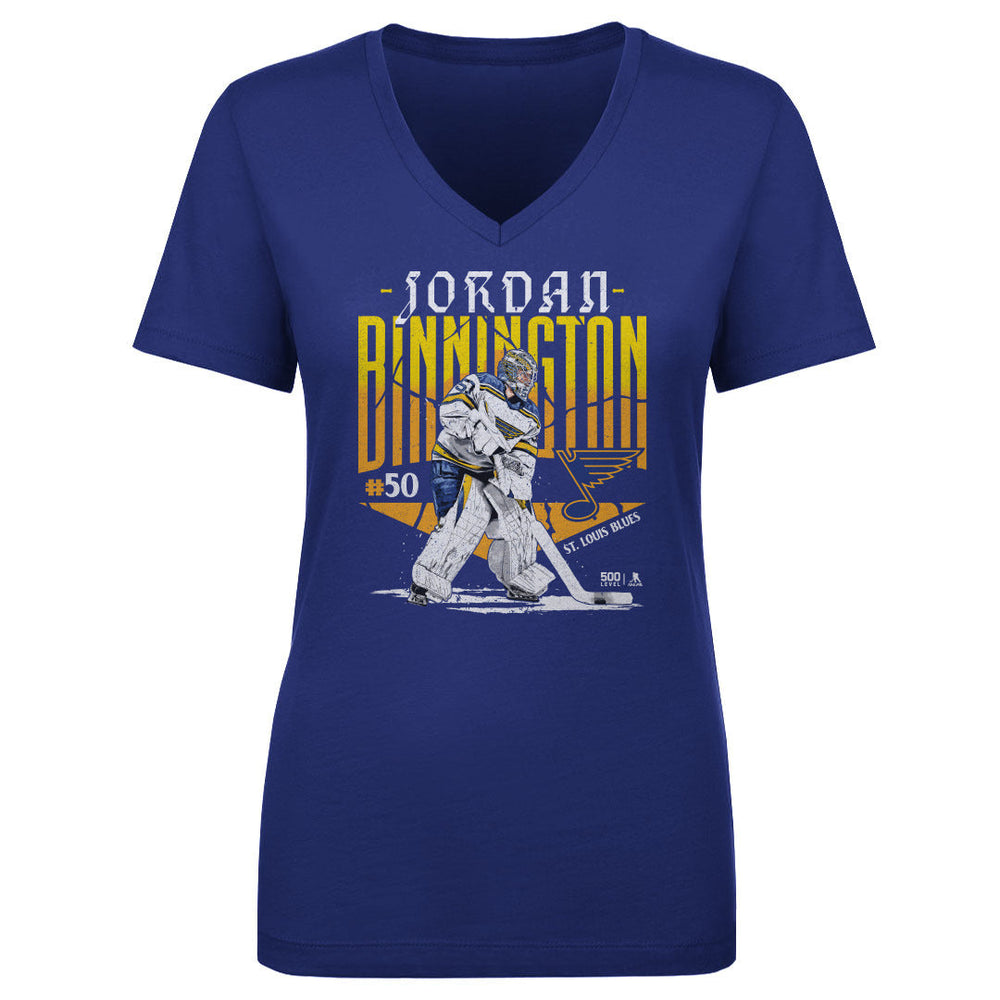 Jordan Binnington St. Louis Blues Player Name WHT (ONLINE ORDER ONLY)