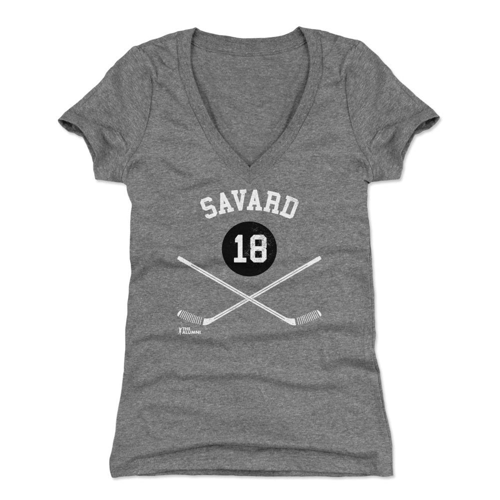 Denis Savard Chicago 18 Sticks WHT