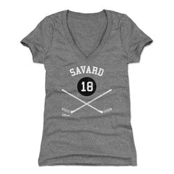 Denis Savard Chicago 18 Sticks WHT